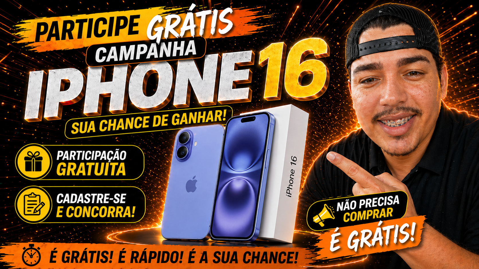 Participe do Sorteio do iPhone 16: Saiba Como