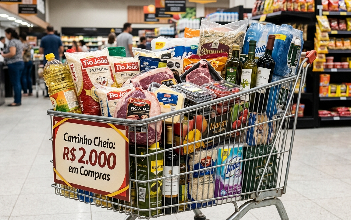 Como Participar do Sorteio de 2 Mil Reais em Compras do Cifra do Bem