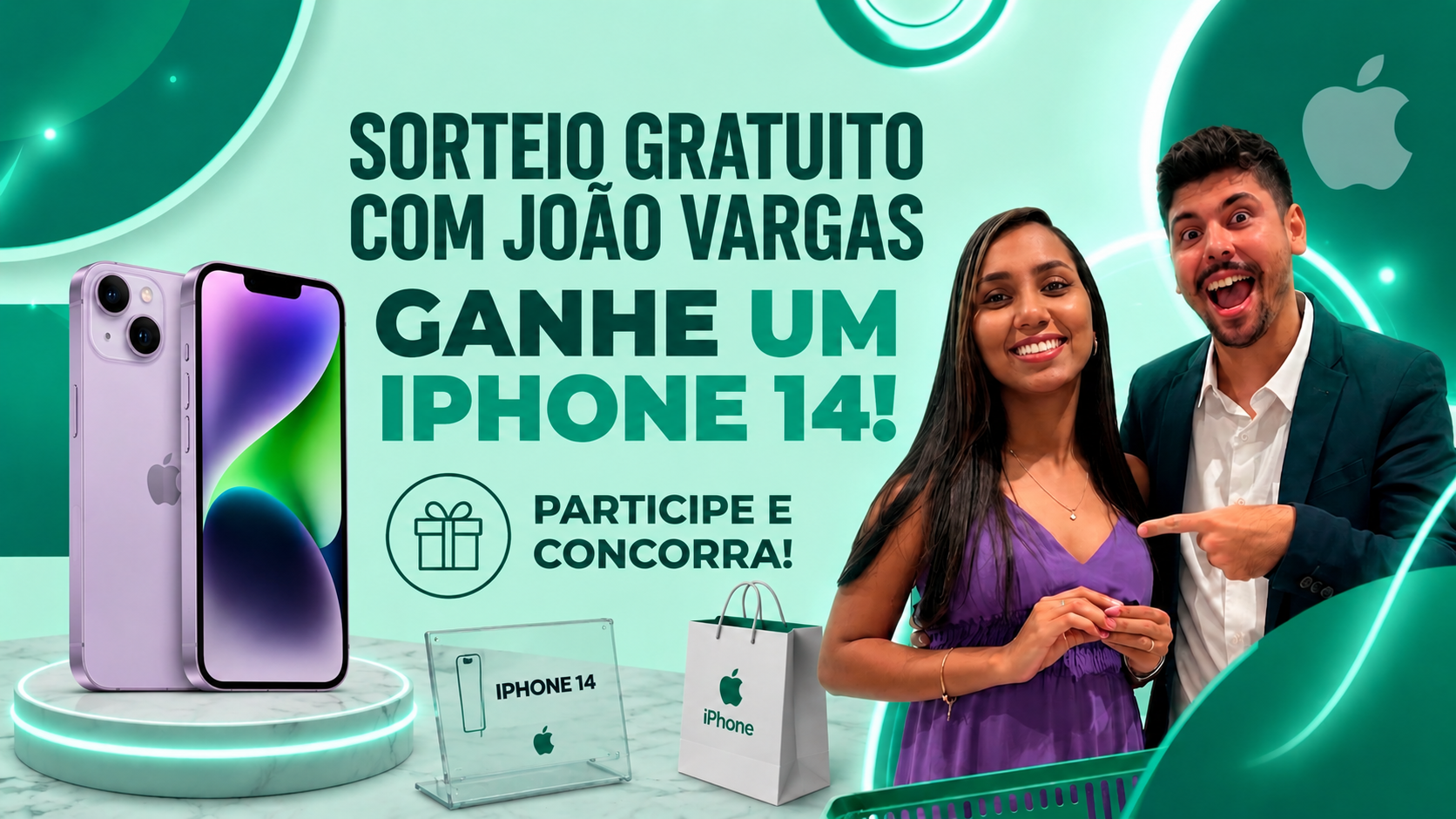 Como Participar com Segurança do Sorteio do iPhone 14 com João Vargas e Cifra do Bem