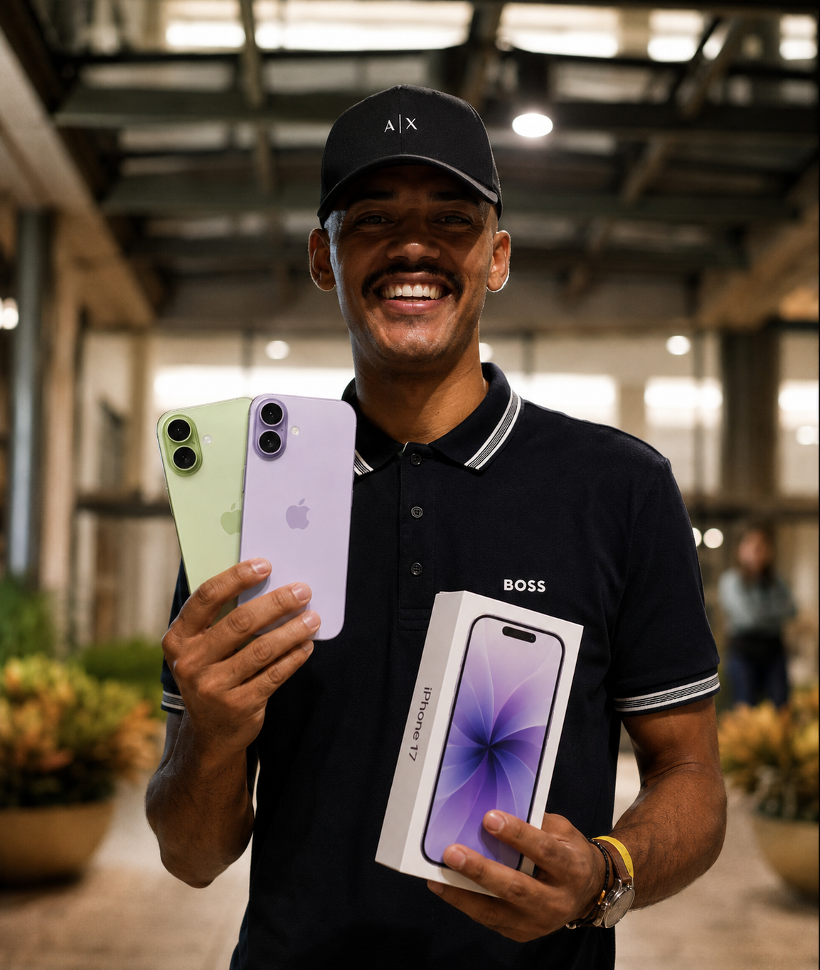 Participe do Sorteio de iPhone 17 com Daniel Alpha e Cifra do Bem