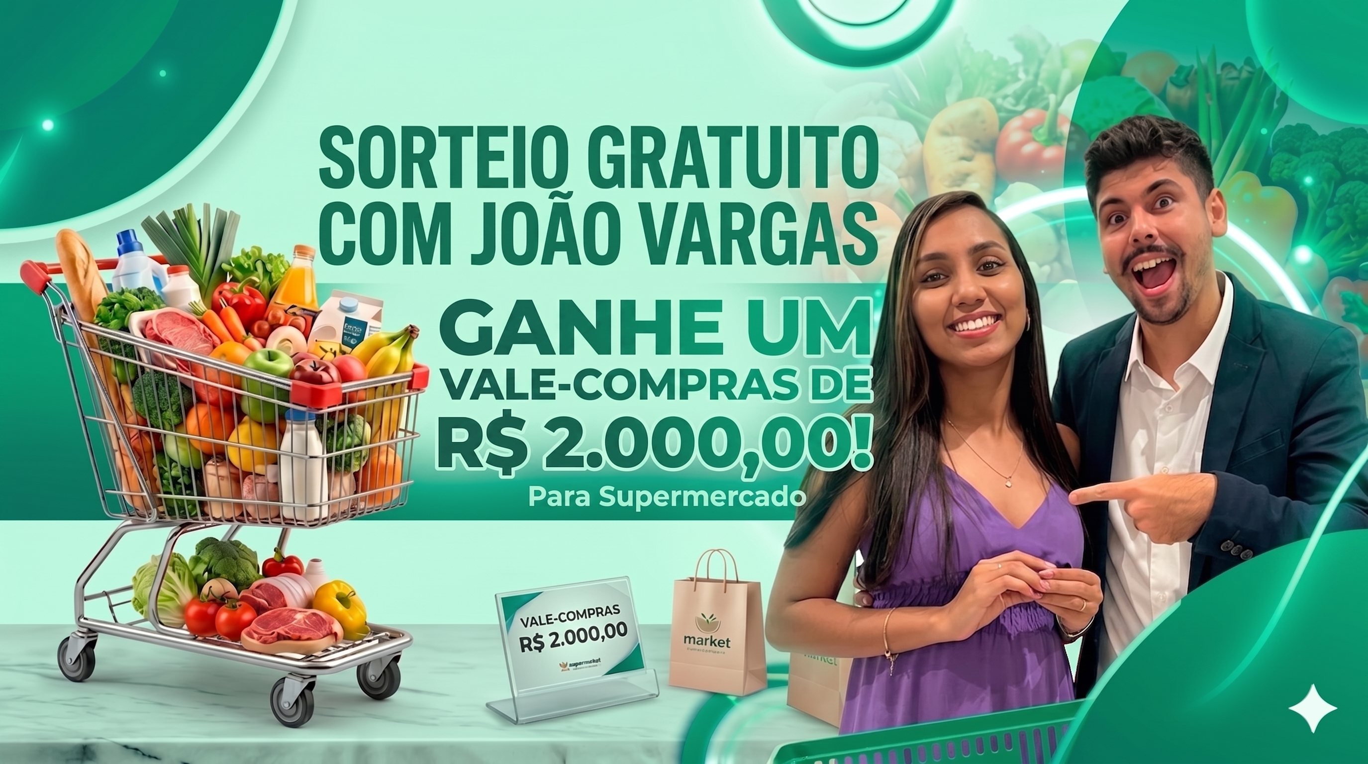 Participe do Sorteio de 2 mil reais com João Vargas e Cifra do Bem